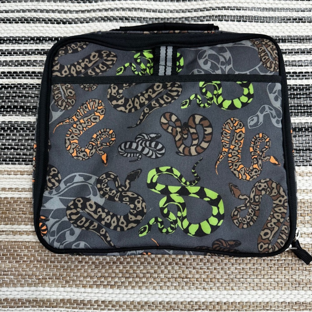Pottery Barn‎ Kids Slithering Snakes Mackenzie Handled Travel Case